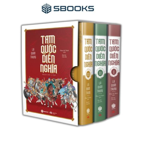 BOXSET 3 CUỐN TAM QUỐC DIỄN NGHĨA